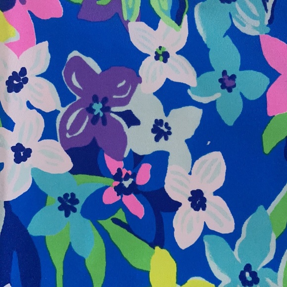 Lilly Pulitzer Luxletic Borealis Blue Social Sunset 13" Taye Skort UPF 50+ NWT - Picture 7 of 12